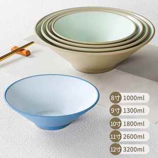 密胺碗商用面仿瓷面馆用碗麻辣烫冒菜专碗大创P0602-9意双色米线