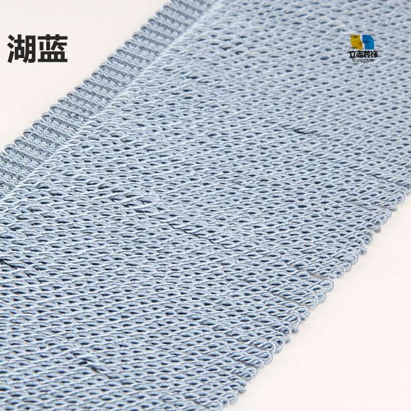 欧式金色窗帘花边配件辅料水晶珠子货车装饰别墅纱窗加重15CM绳排