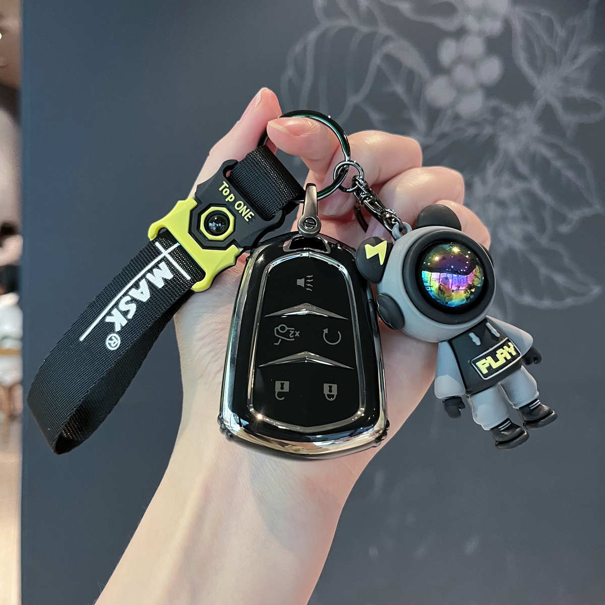 适用凯迪拉克钥匙套xt5 ct5 xt6  xt4 ct4 ct6 xts男女傲歌IQ锐歌