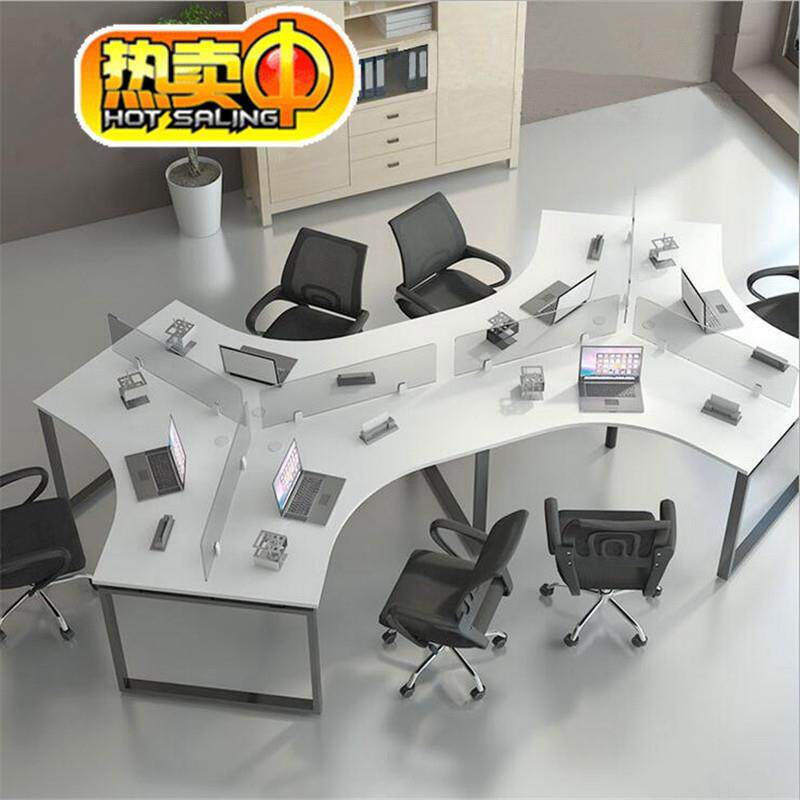 办公家具办公桌五六人位员工桌3人6人位屏风工作5人职员桌椅组合