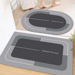 quick dry toilet door mat mat bathroom mats carpets