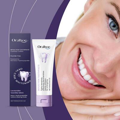 ORALHOE Xylitol Toothpaste for Gum and Teeth Care, Oral Hygi