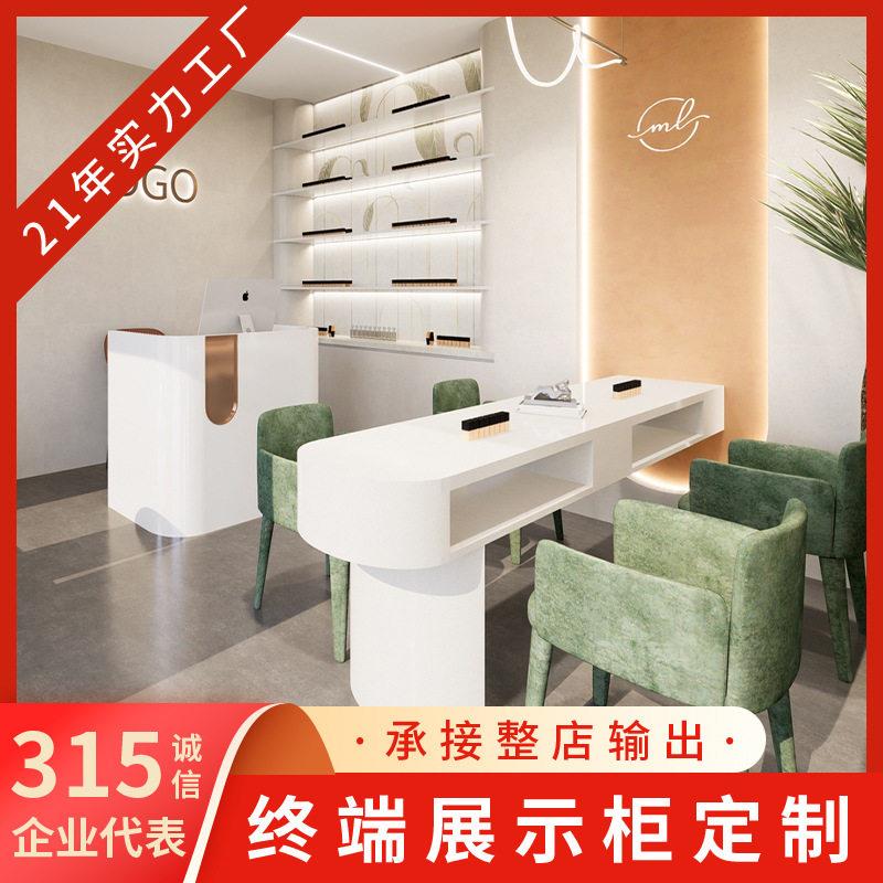 烤漆展示柜制作直播间橱窗时尚鞋包展厅手陈列柜美容化妆品展柜