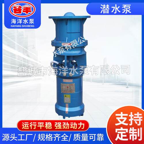 厂家销售QSZQSH中吸式潜水电泵大流量高扬程立卧防汛排水泵