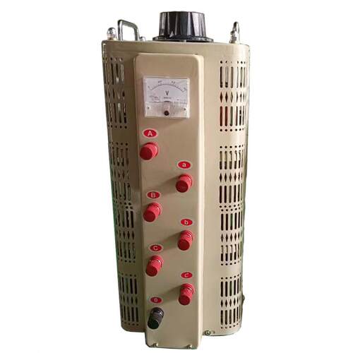 厂家直供三相调压器TSGC2-6KVA三相接触式调压器变压器