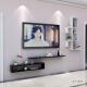 简约挂墙搁挂壁电视柜背景物柜置架板挂架吊柜小985户型客墙厅隔