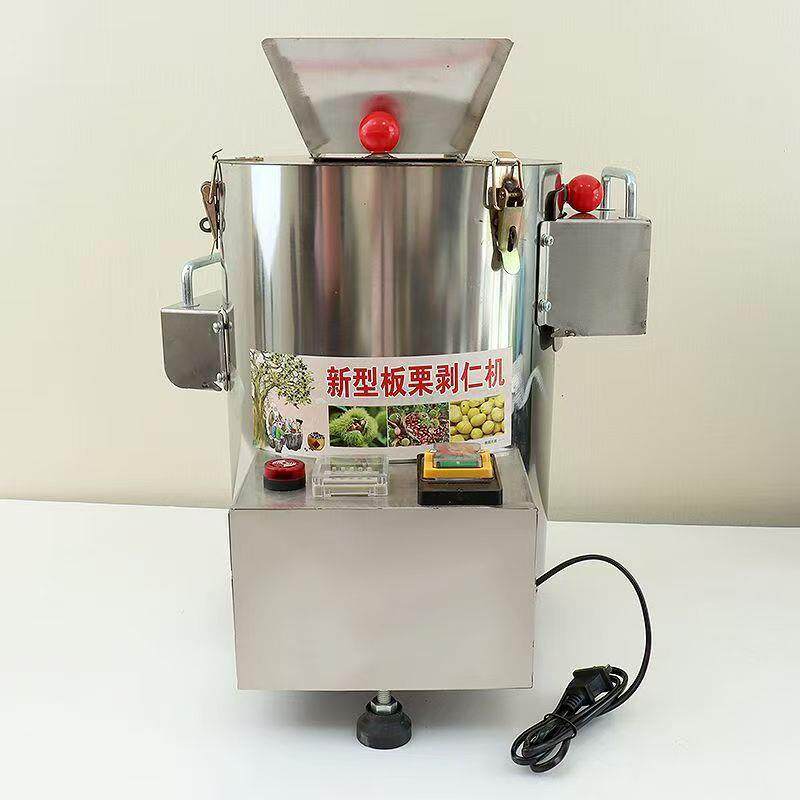 板粟剥壳机去皮机用锥商粟皮脱皮机全自动扒皮机粟子剥机优惠