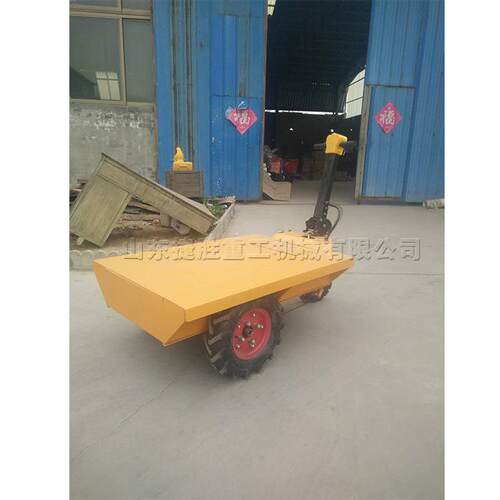 楼道自吊篮业装卸车混凝土沙定金子运输工运具车动行驶装料输作车