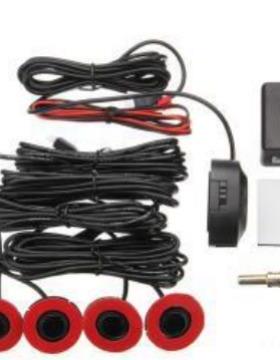 16圆探头倒车雷达 带开关黏贴探头私模主机 原车雷达 PZ200-XK16