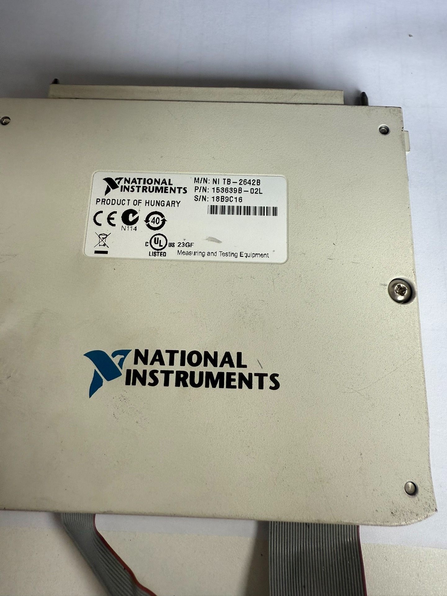 NI TB-2642B 二手接线盒