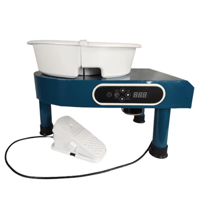 辰驰液晶款拉坯机陶吧教学儿童手工拉胚机陶艺机脚踏双控