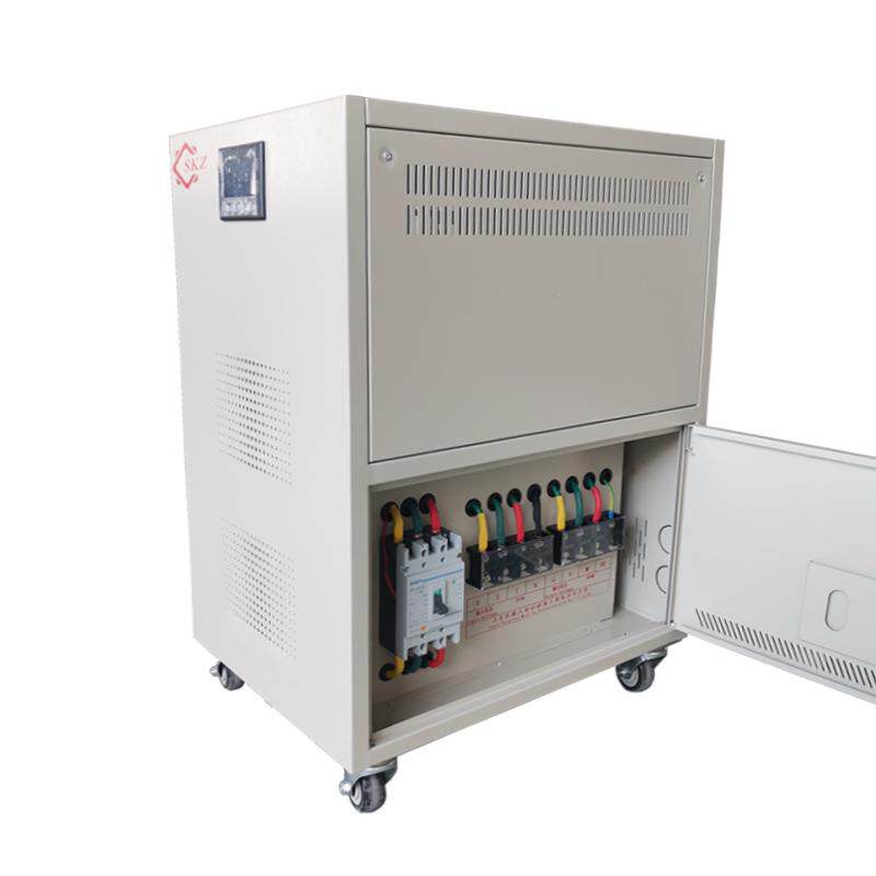 380稳V三相稳压电源LE屏电流电压保护10/0/D50/10k80KV3A压器