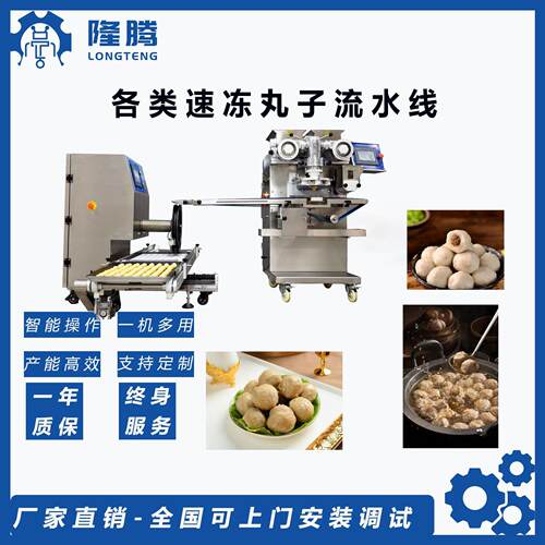 火锅食材冷冻丸子类生产制作视频厂家直销主打一个性价比