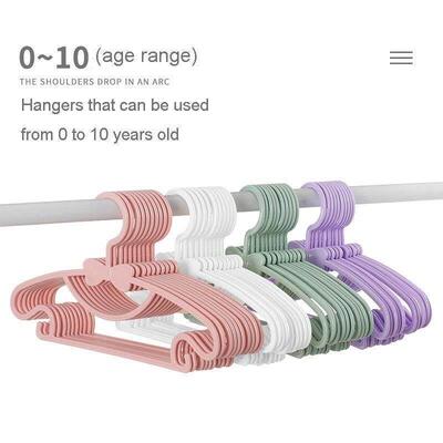 10pcs Hanger for Clothes Baby Kids Children Clothes Hangers