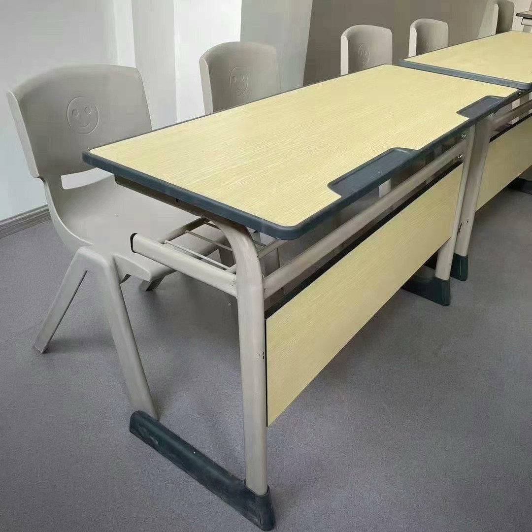 中小学生双人学习课桌椅套装辅导班学校教室机构会议儿童家用桌椅