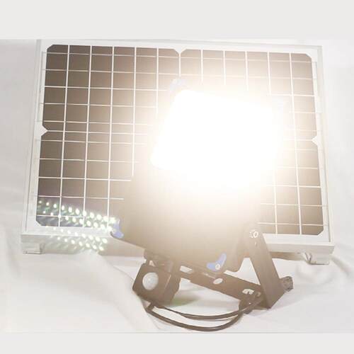 30W2.4GHz遥控感应8模式太阳能灯户外庭院投光灯led灯太阳能板
