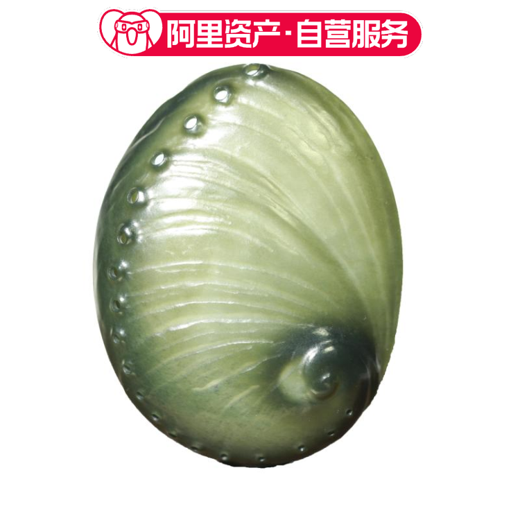 和田玉青玉鲍鱼茶荷天然玉石蒋宏利和田玉茶具