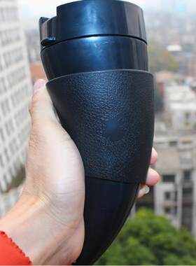 跨境咖啡羊角杯 创意山羊便携手提背带户外咖啡杯304不锈钢保温杯