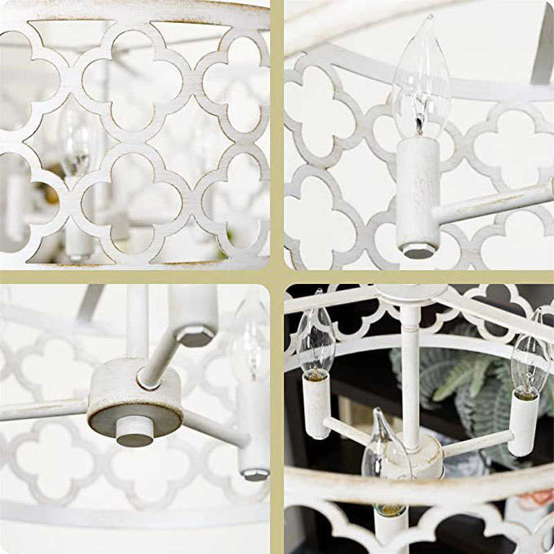 爆款卧室庭院餐厅酒吧农舍过道走廊铁艺灯罩110v吊灯吸顶灯
