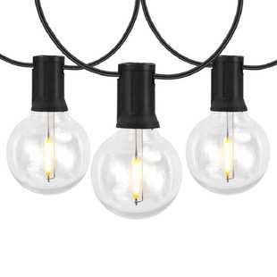 G40 25FT15灯LED户外灯串E12灯头庭院户外防水G40LED高压防水灯串