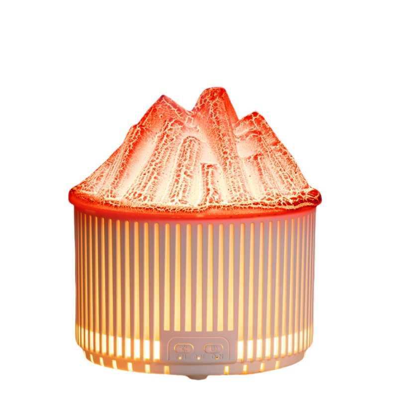 新款仿真炭火加湿器篝火加湿器办公室家用桌面火焰香薰机扩香氛机