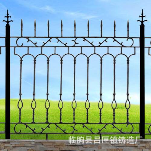 铸铁护栏 安全防护别墅铸铁围栏 加 工定 做小区学校围墙铸铁护栏