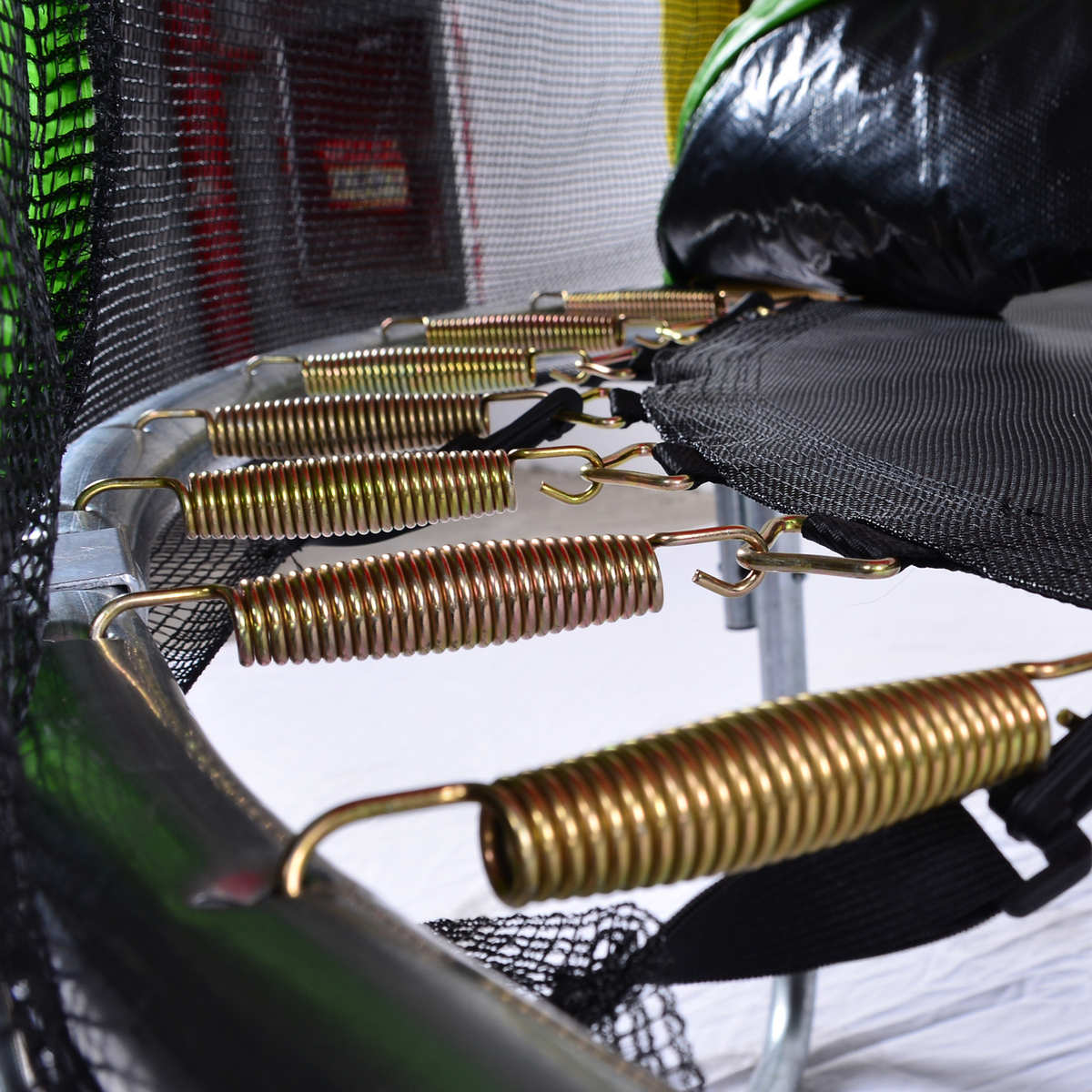 蹦成人网弹跳厂家床棚户跳跳床遮阳外蹦床雨棚批发护弹簧床带儿童