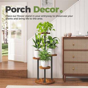 花架子客厅铁艺阳台阶梯式 花架多肉绿萝花盆架室内多层落地置物架