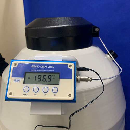 数显液氮罐低液位BMT/LNA-200低液位报警器倍玛特液晶数显液氮罐