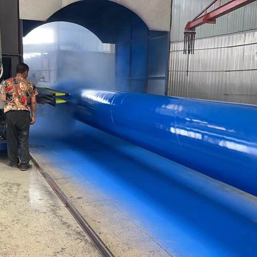 TPEP涂塑给水钢管水利工程用内外EP螺旋钢管厂家供应涂塑防腐管