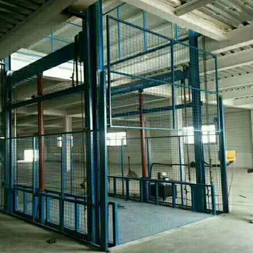 厂房仓库专用液压升降机1吨2吨3吨4吨5吨上货平台导轨式升降货梯