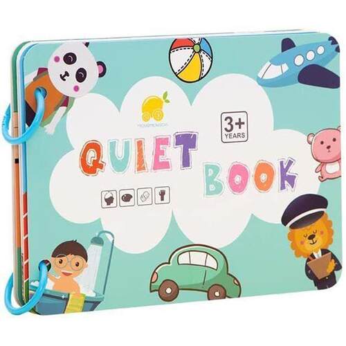 Quiet Book for Toddlers Interactive Toys Busy Book早教安静书