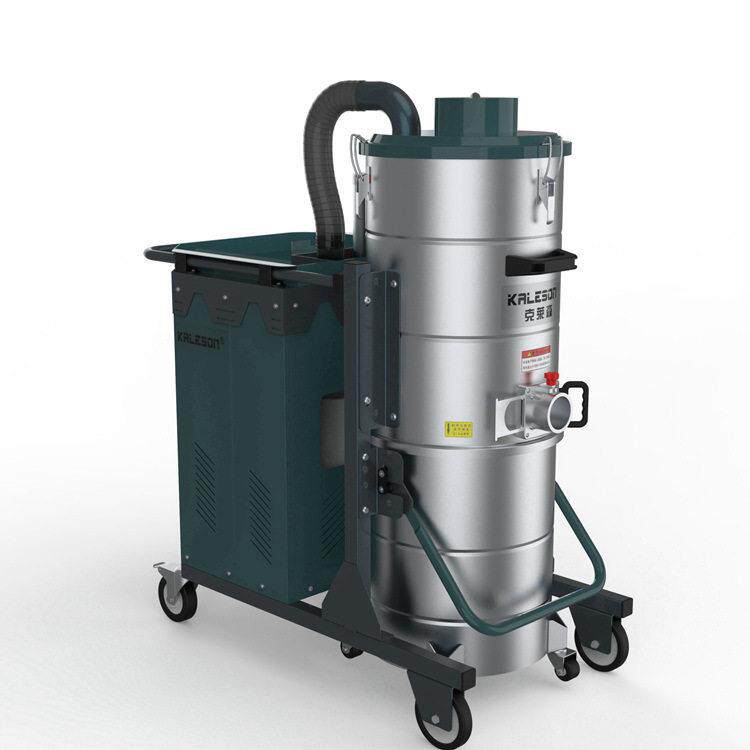 钻孔用工业吸尘机QF7-100L克莱森380V大功率不锈钢上下桶除尘器