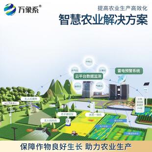 智慧农业四情监测系统田地土壤墒情站小型物联网虫情苗情预警设备