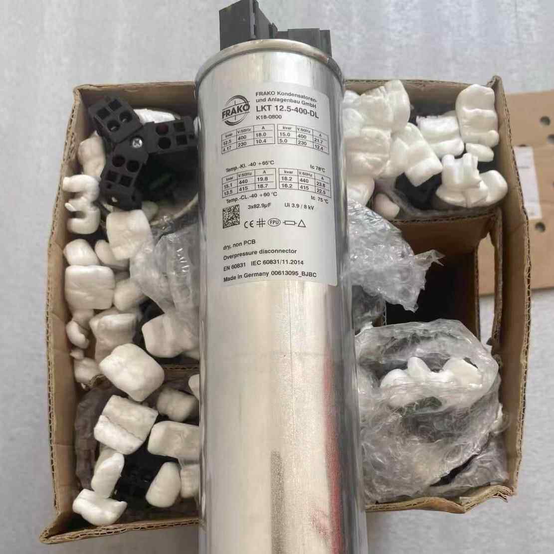 弗兰克FRAKO电容器 FRAKO电力电容器 LKT12.1-440-D52
