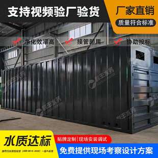 集装 mbr膜厂家 一体式 废水处理设备 箱一体化污水处理设备