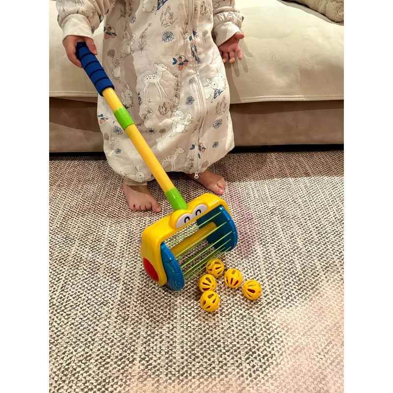 儿童吸尘器玩具宝宝手推捕球器收纳推推乐婴幼儿抓握锻炼器泡泡壶