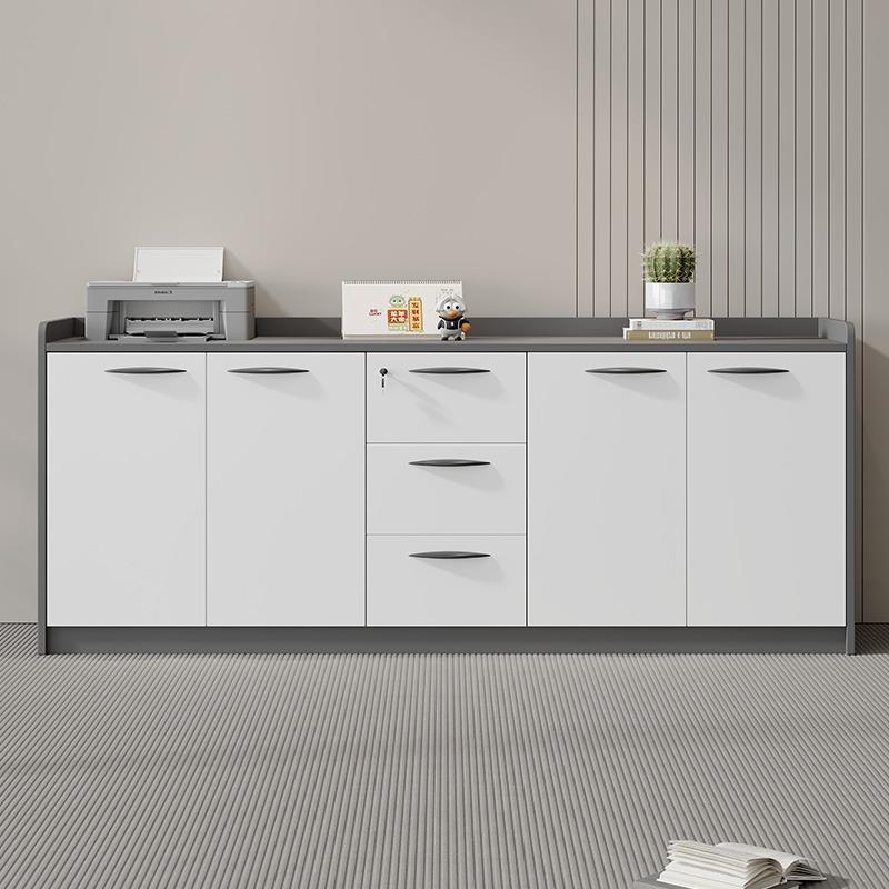 打印机放置柜办公室办公茶水柜储物矮柜工具柜子复印机底座柜