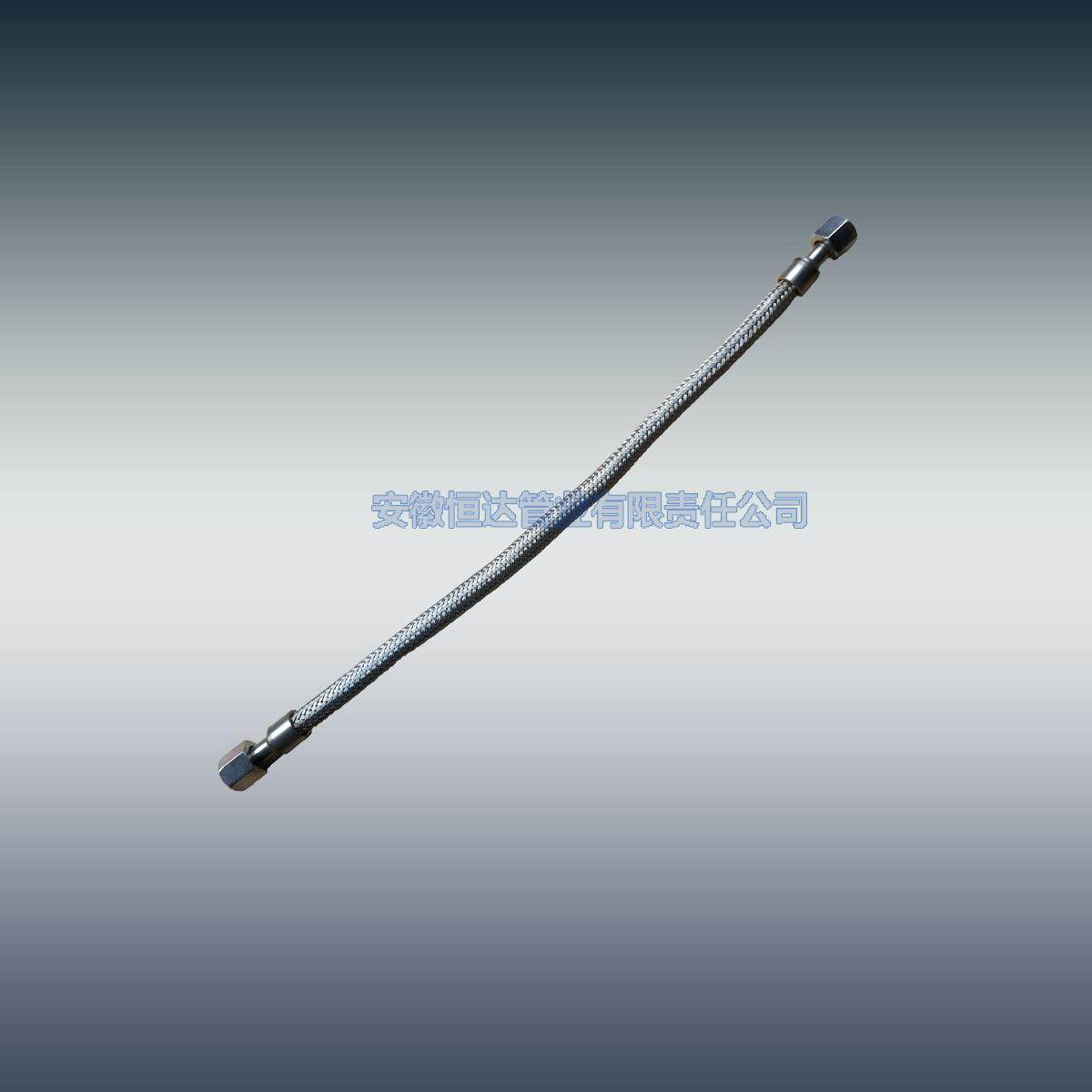 气用高压软管304/316L不锈钢金属软管 编织网弹簧双重保护 耐高压
