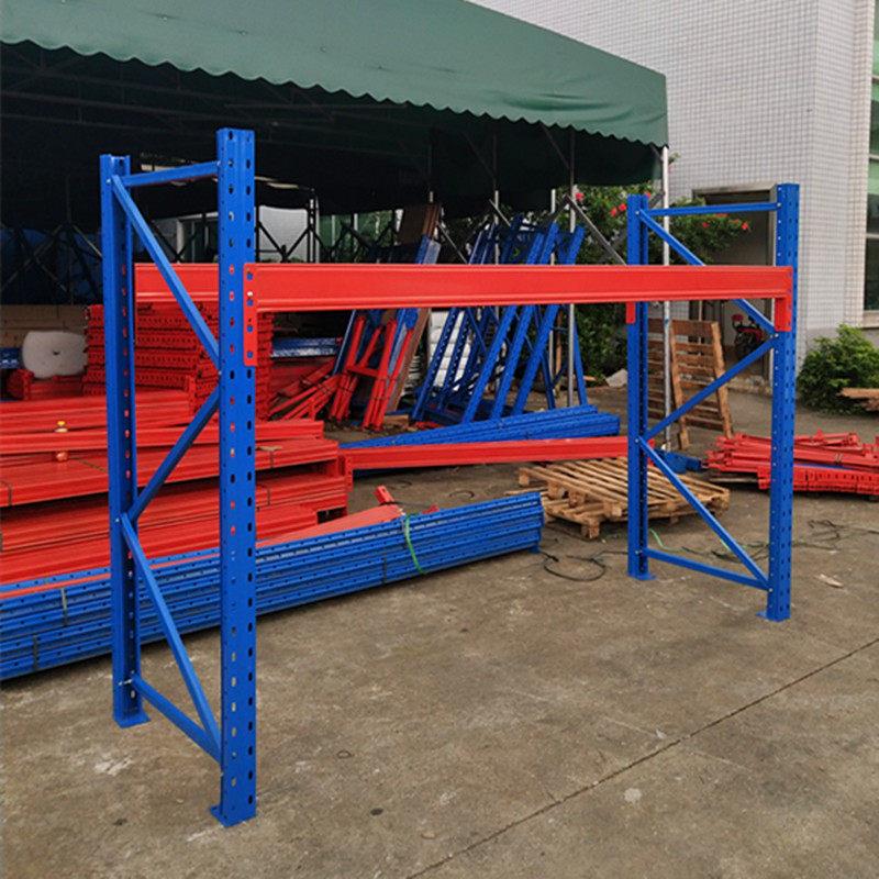 重型货架加厚托盘横梁式板材仓库大型高位布匹1吨2吨3吨工厂定做