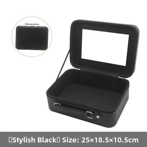 Women Professional Suitcase Makeup Box Make Up Cosmetic Bag