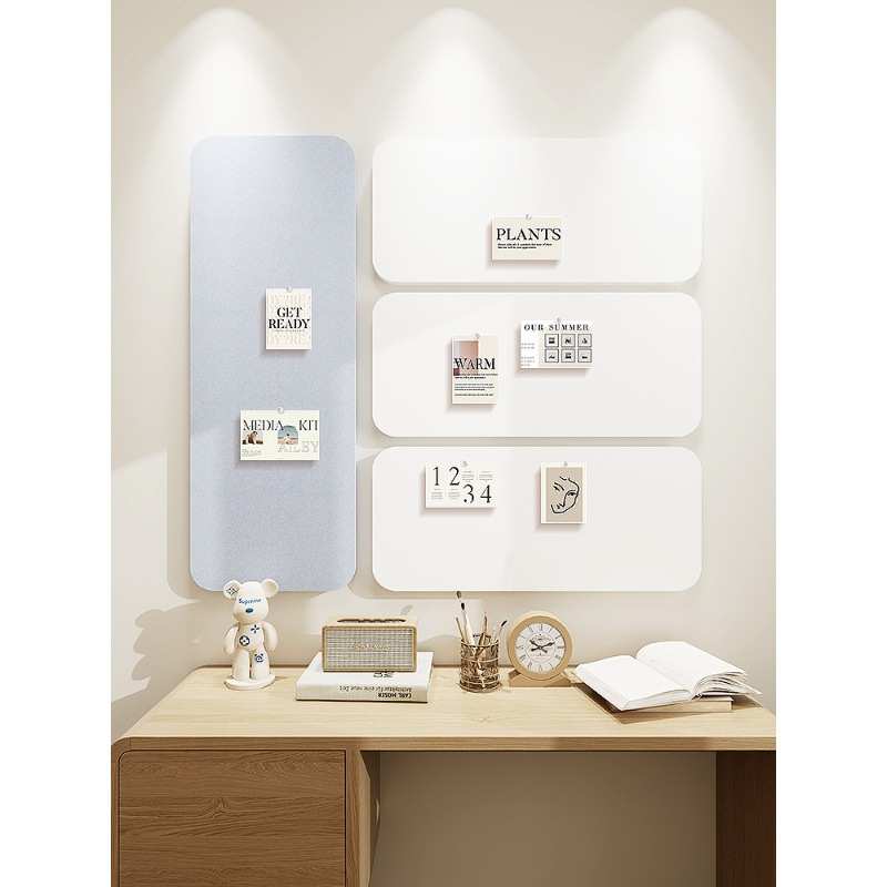 幼儿园照片墙背景板毛毡板组合相框展示墙毛毡墙贴创意相册墙软木