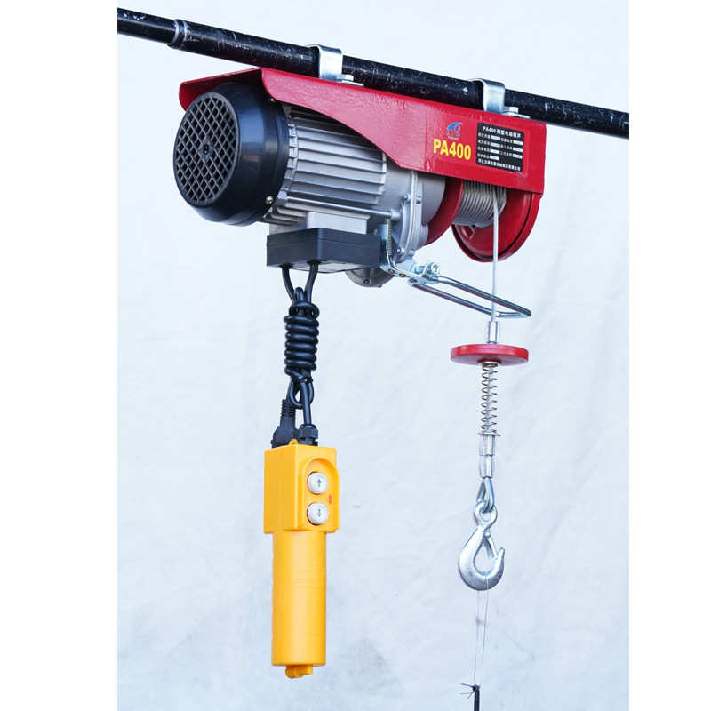 微型电动葫芦家用小型220v吊机绞盘上料升降起重机 微型电动葫芦