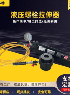 液压螺栓拉伸器手动电动高压TSD0-10系列螺栓螺母拆卸工具可配泵