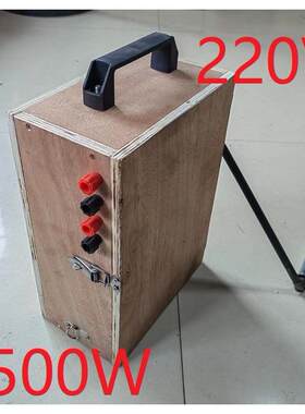 220V1500W伏手摇发电机永磁交流电恒压大功率无刷变速箱带木箱