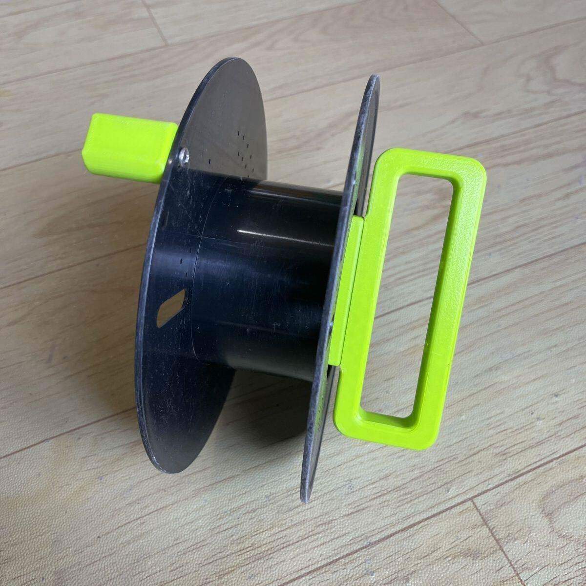 收线盘轮盘线理线器绕线器电线新能源卷线电动自行车充电缆线光纤