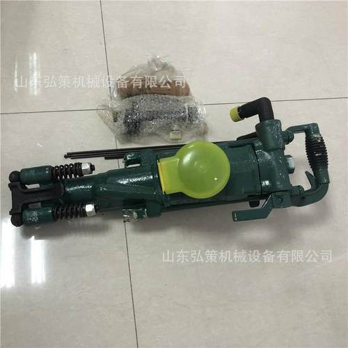 供应开山YT28风动凿岩机矿山隧道开采钻孔用气腿式YT28凿岩机