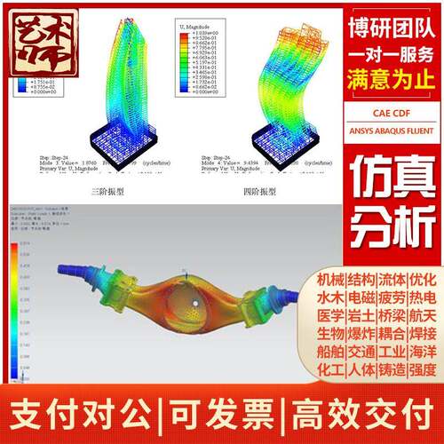solidworks机械有限元sw热力分析彷真运算动画simulation应力代做