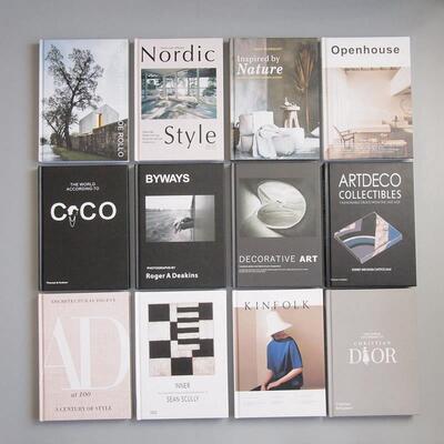 27CM高简约现代装饰真书 样板间陈列家装道具书 Decorative book