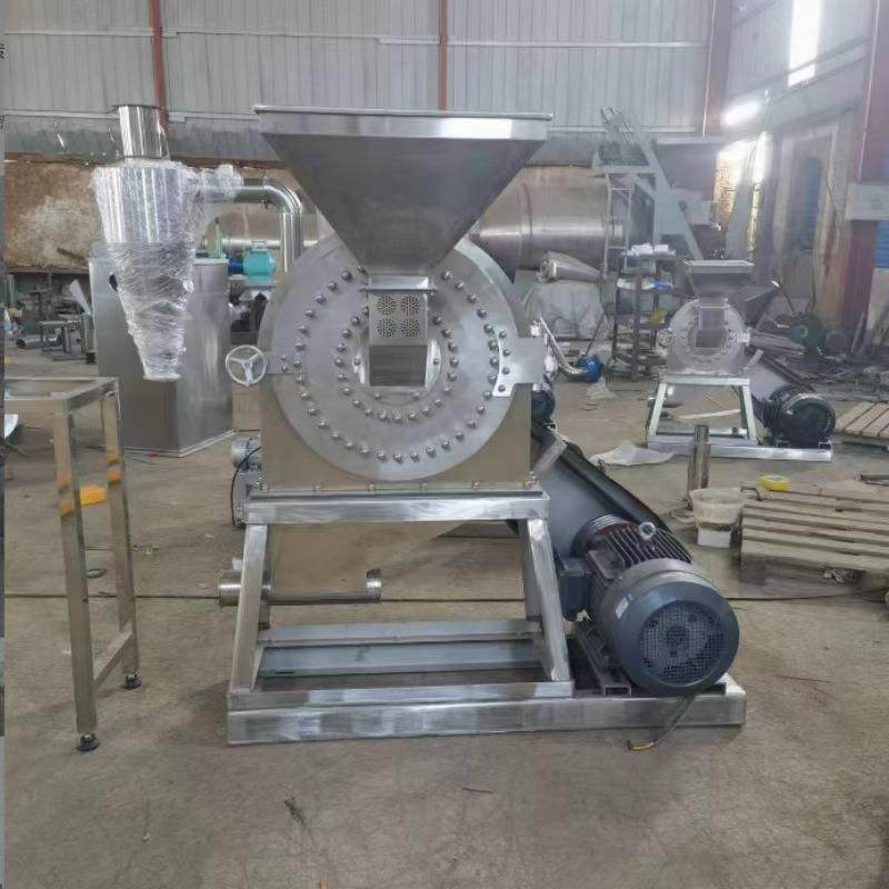 不锈盐块屑破碎磨粉机大型脉冲除尘铝线段QPO粉碎机面包粉钢碎机